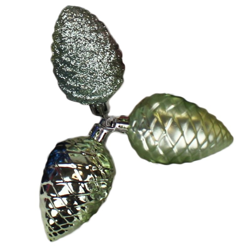 Szyszki 6 cm miętowe 3 szt.