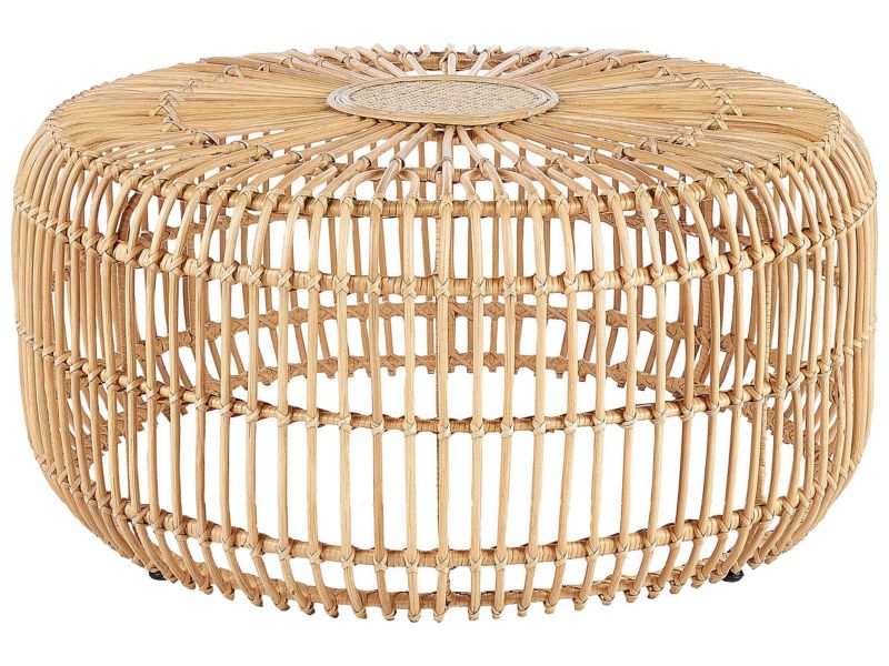 Stolik kawowy Randazzo Jasne drewno 1 szt.