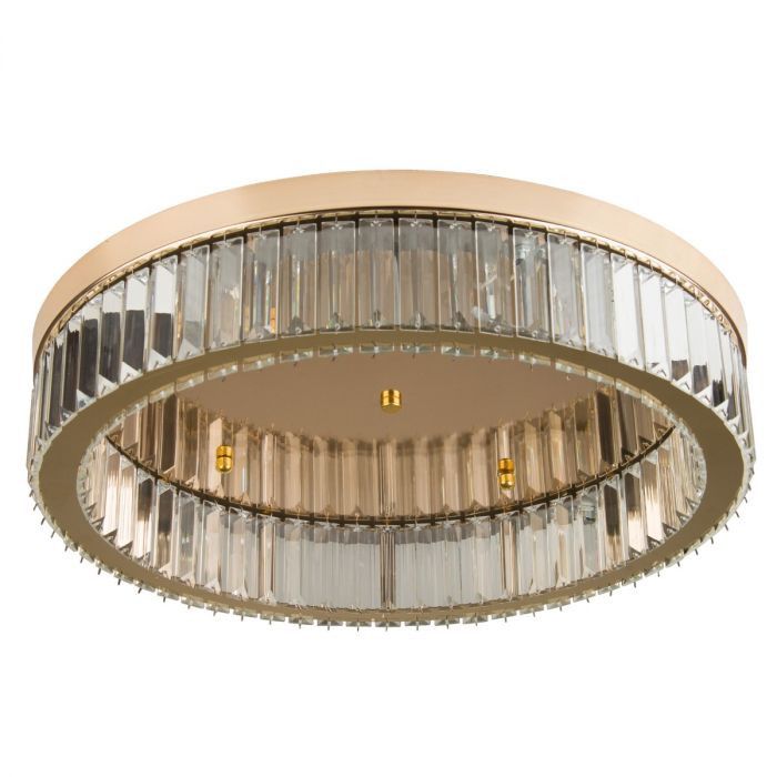 Lampa sufitowa wisząca Abigali Eye 5225 złota 50 cm szerokości wbudowany LED 30W 1 szt.