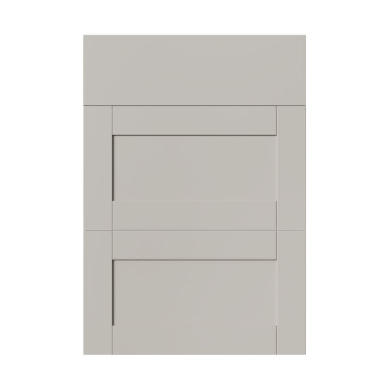 Front kuchenny do szafki z 3 szufladami Ashmead 50 cm beżowy