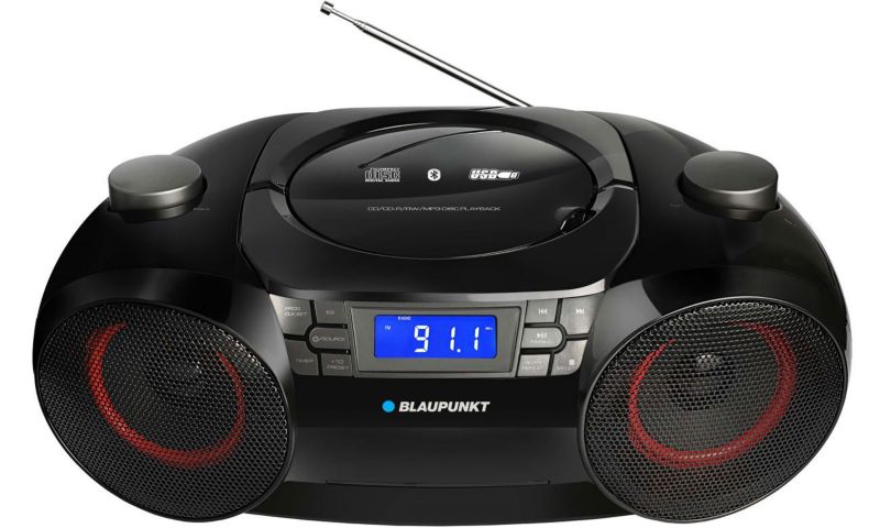 Boombox Bluetooth Blaupunkt FM CD mp3 USB 2 x 6 W BB30BT 1szt.