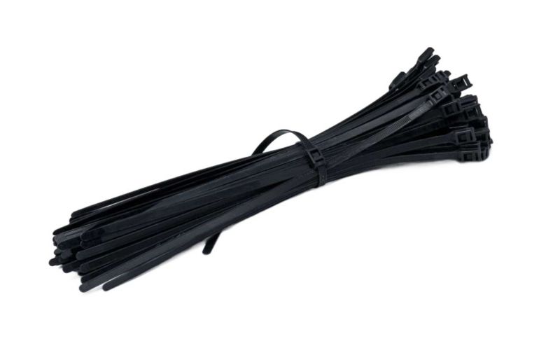 Opaska Zaciskowa Neopak do sal zabaw 400/8 Czarna 100 szt.