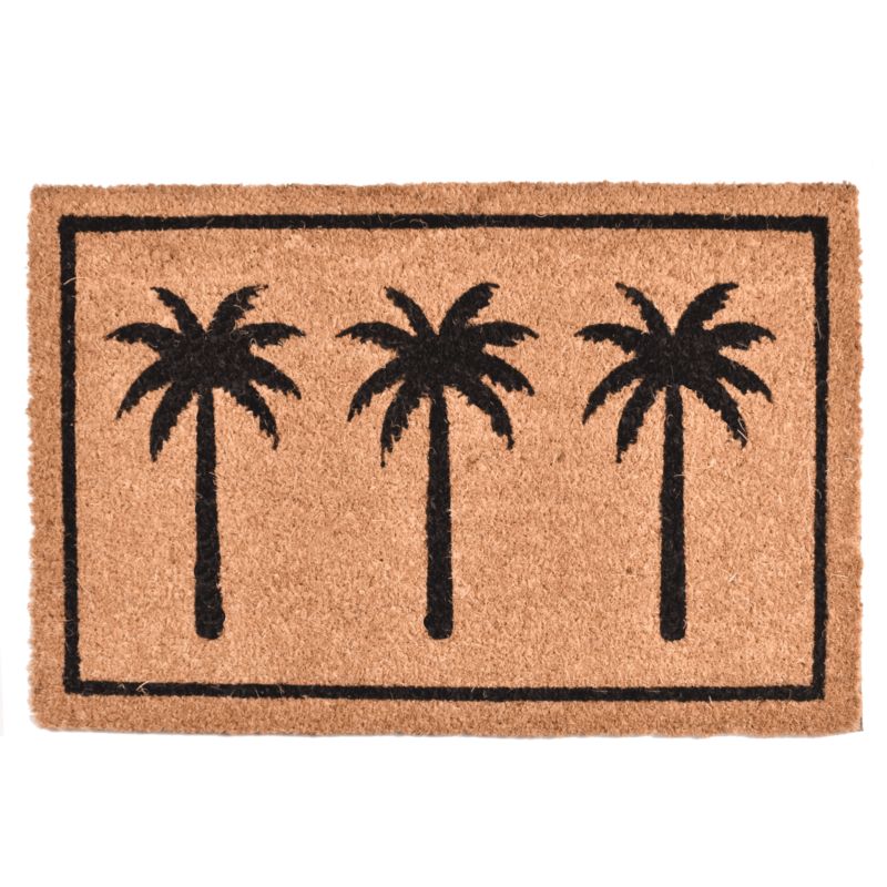 Wycieraczka kokos z nadrukiem palmy Direct Home & Garden 40x60 cm 1 szt.