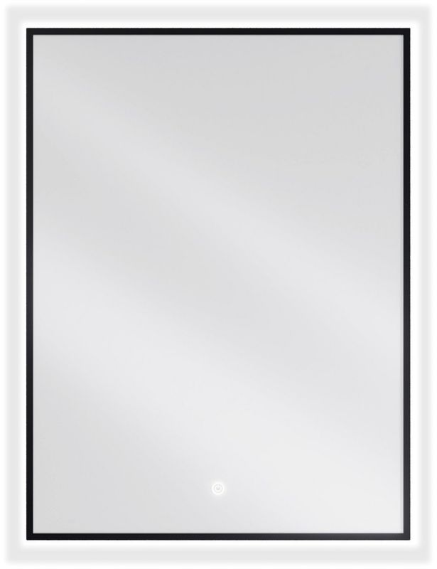Lustro łazienkowe Mexen Erma czarna 60x80 cm 1 szt.