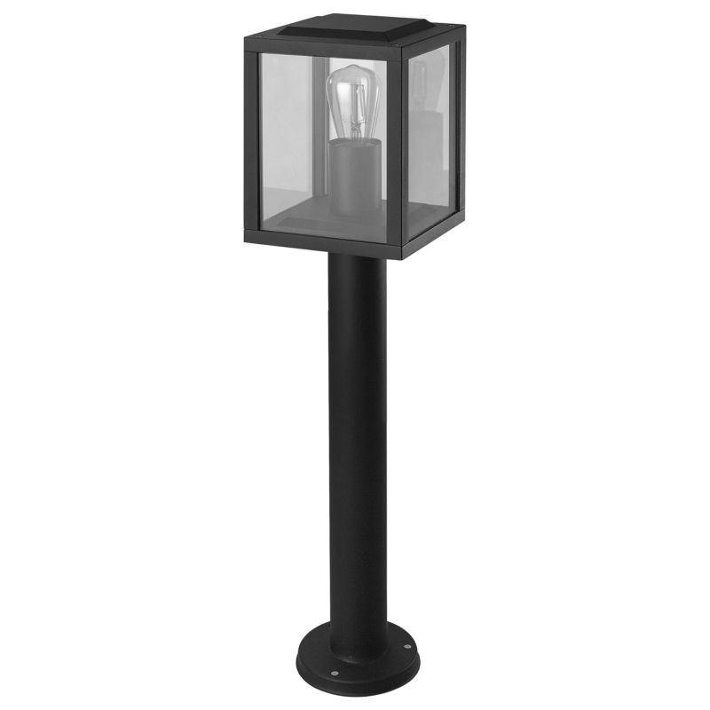 Lampa ogrodowa E27 MasterLED Lidio 60cm IP44 stojąca zewnętrzna czarna 1 szt.
