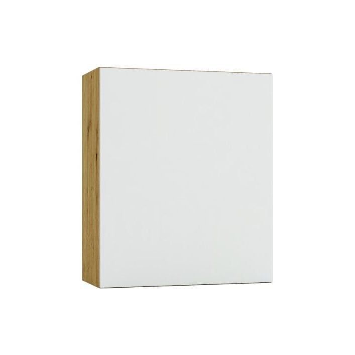 Szafka kuchenna wisząca Stolkar ISABEL W60 P/L szary mat/dąb artisan 1 szt