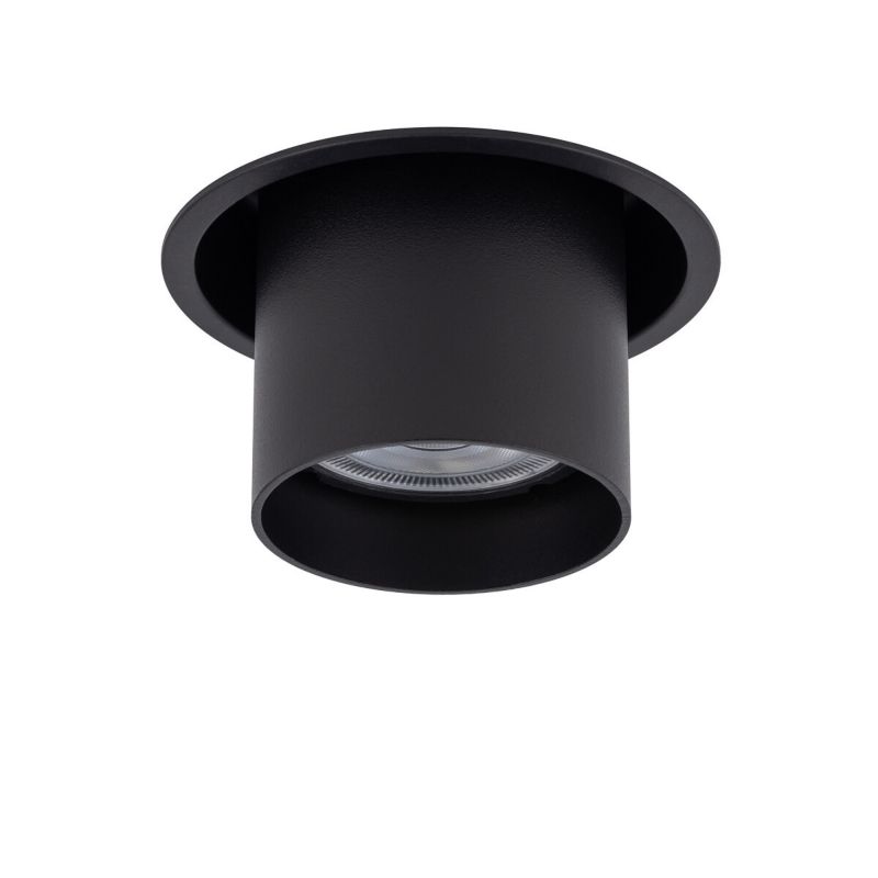 Oprawa sufitowa wpuszczana Nowodvorski Lighting Mono Slide czarna 1 x GU10 x 10W IP20 wym: 12,5 x 7,3 x 10 cm okrągła - 1 szt.