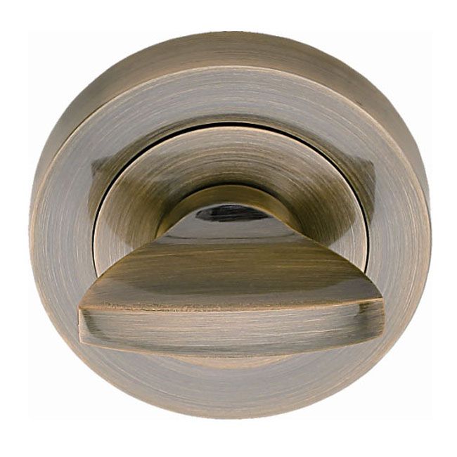 Szyld drzwiowy Gamet Carino dolny WC mosiądz antyczny