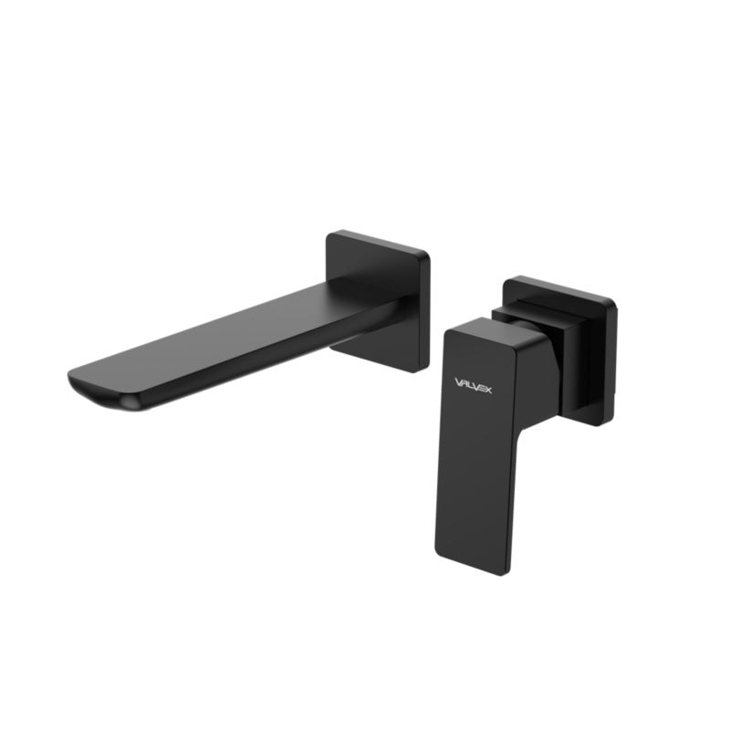 Bateria umywalkowa podtynkowa Harris czarna