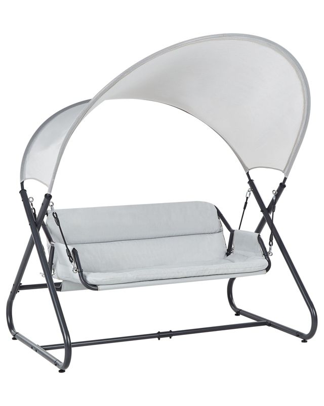 Huśtawka ogrodowa Solagna Metal Jasnoszary 1 szt.
