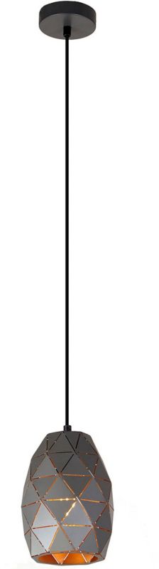 Lampa wisząca Harley 1 x 40 W E27 rozmiar S grafitowa