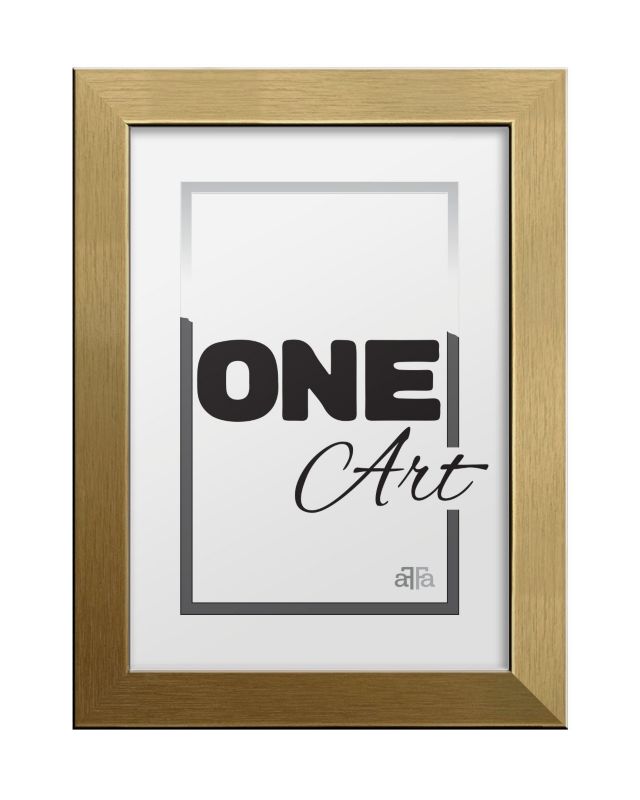 Ramka na zdjęcia Hekla 18x24 foto MDF nóżka złoty 1szt.