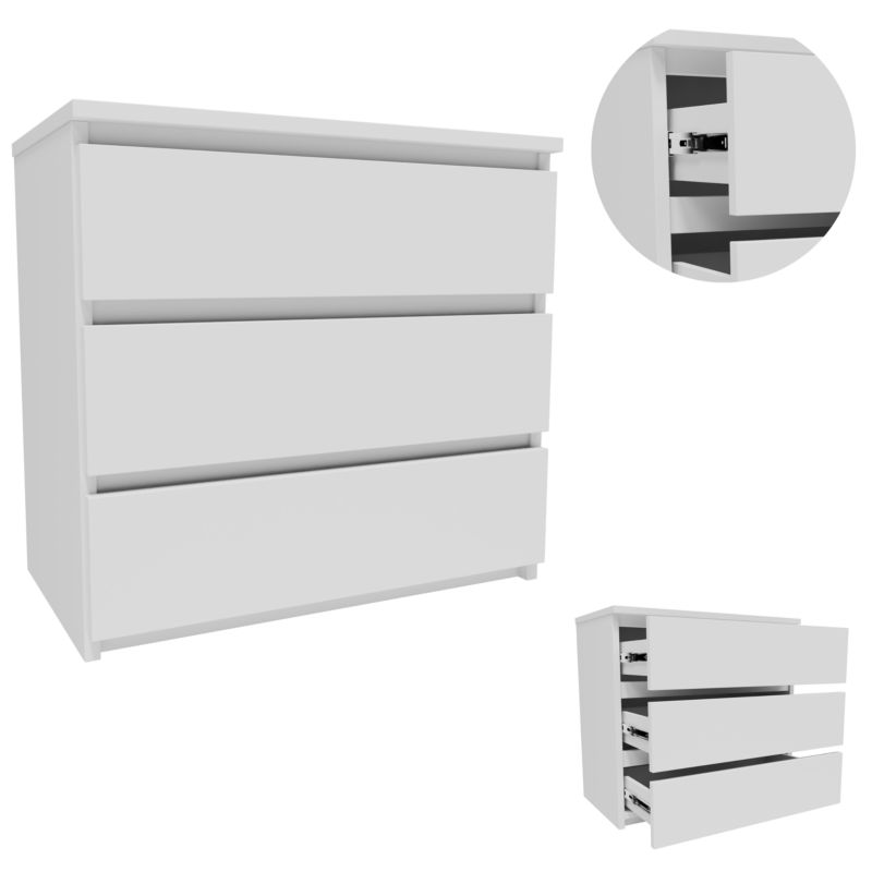 Szafka Matkam nocna CL360BIA komoda biała 1 szt.