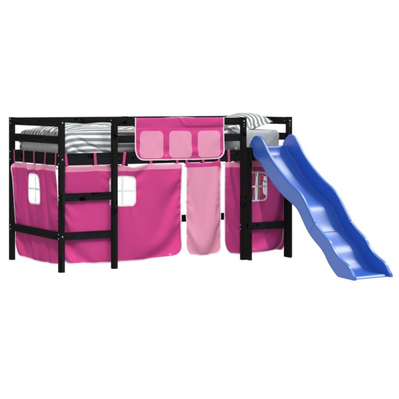 Łóżko Dziecięce WaszeMeble 80x200 cm różowe WM-3207017 1 szt.