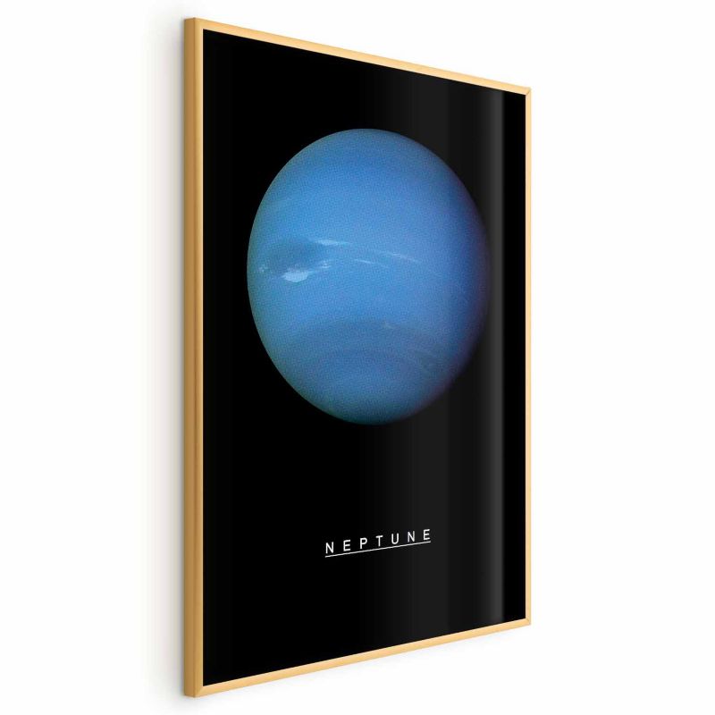 Plakat Artgeist Neptun 21x30 cm z ramą złotą 1 szt