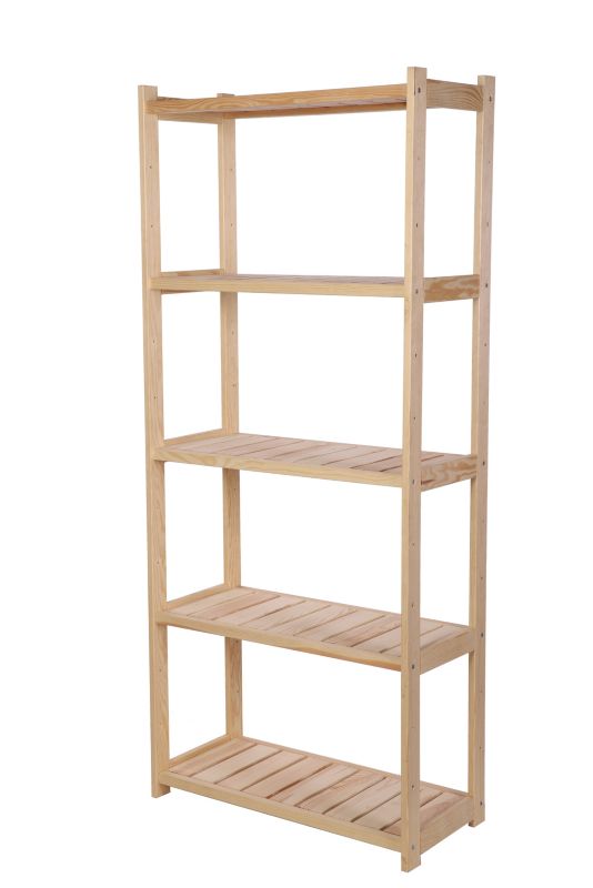 Regał do biura MODO24 162,6 cm 5 półek naturalny 1 szt.