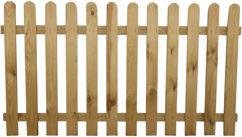 Płot sztachetowy gładki Roma 180x60 cm, gr. 32mm 1szt.