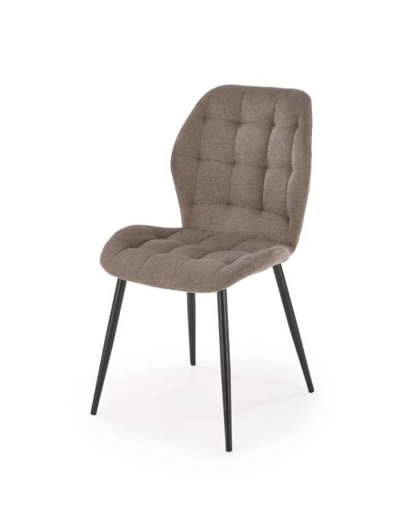 Krzesło Halmar tapicerowane K548 szare 1 szt