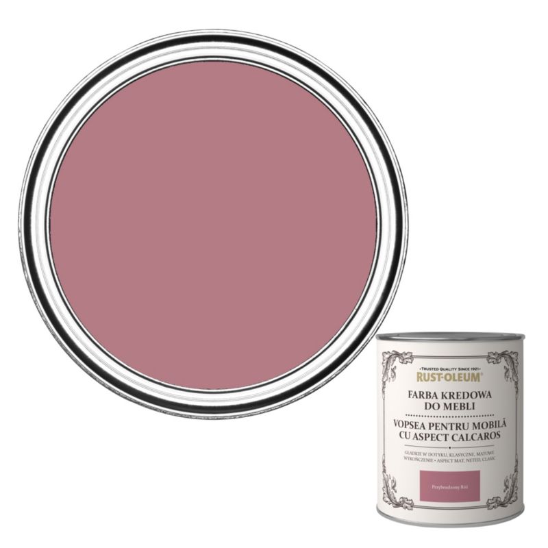 Farba kredowa do mebli Rust-Oleum przybrudzony róż 0,75 l