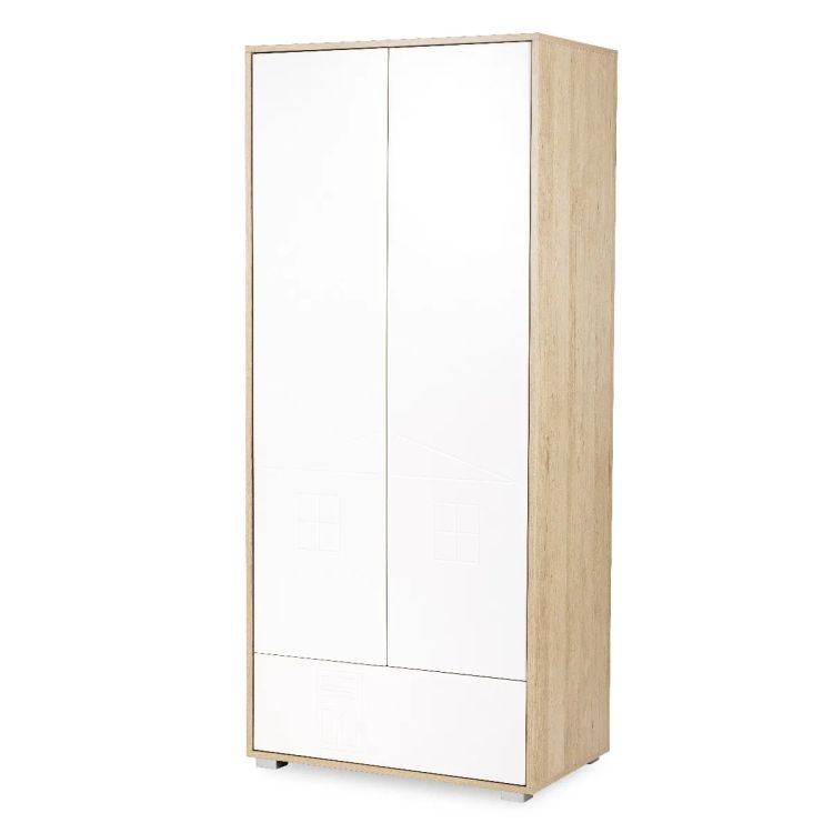 Szafa Little Sky IDA biała/buk 1 szt