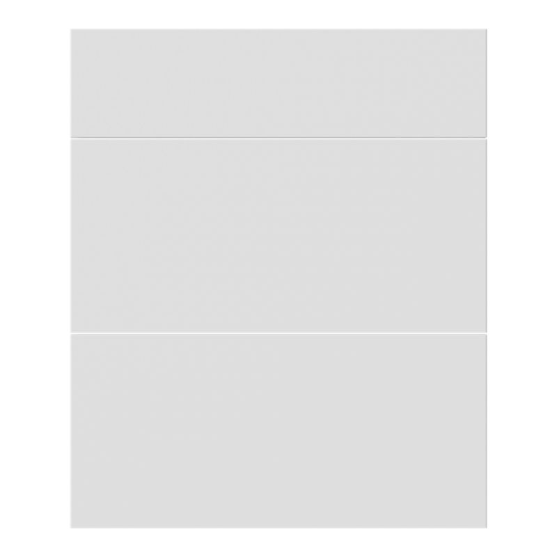 Front kuchenny do szafki z 3 szufladami GoodHome Stevia 60 cm biały mat