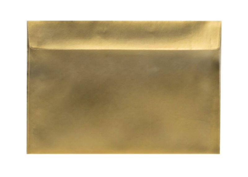 Koperty Ozdobne Neopak C5 HK Matowe złote 120gsm. Matt Gold 50 szt.