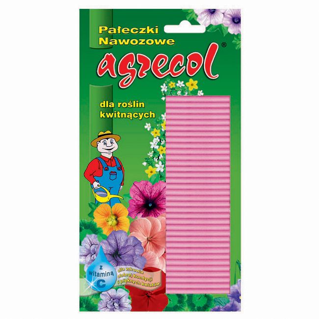 Pałeczki nawozowe do roślin kwitnących Agrecol 30 szt.