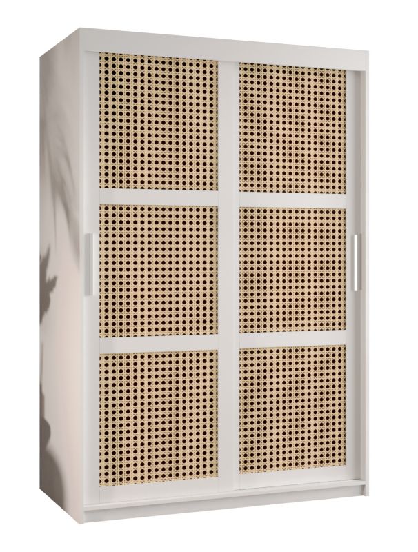 Szafa przesuwna Garderoba Abiks PLECIONKA WIEDEŃSKA 120 biały 1 szt.