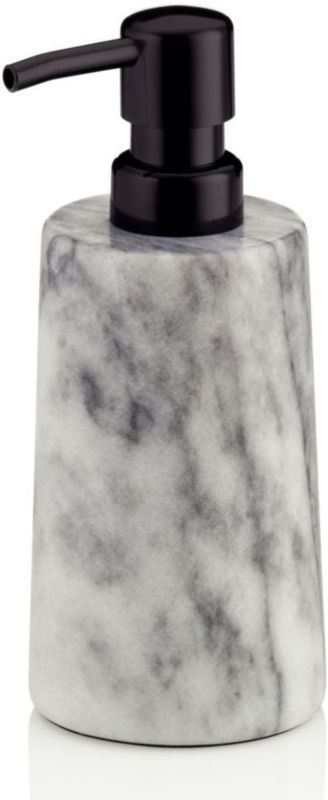Dozownik do mydła Kela Varda 250ml marmur/czarny stojący 1 szt.