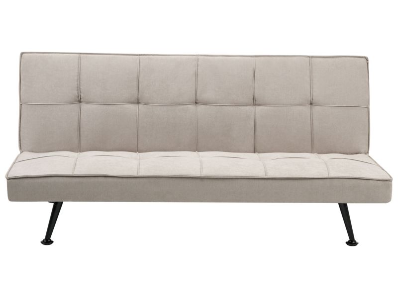 Sofa rozkładana Hasle Beżowy Tkanina 1 szt.