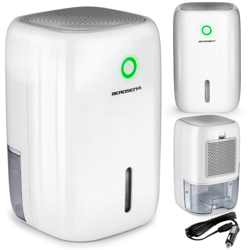 Osuszacz powietrza Berdsen pochłaniacz wilgoci 800ml 25W + zasilacz samochodowy 12V 1szt.