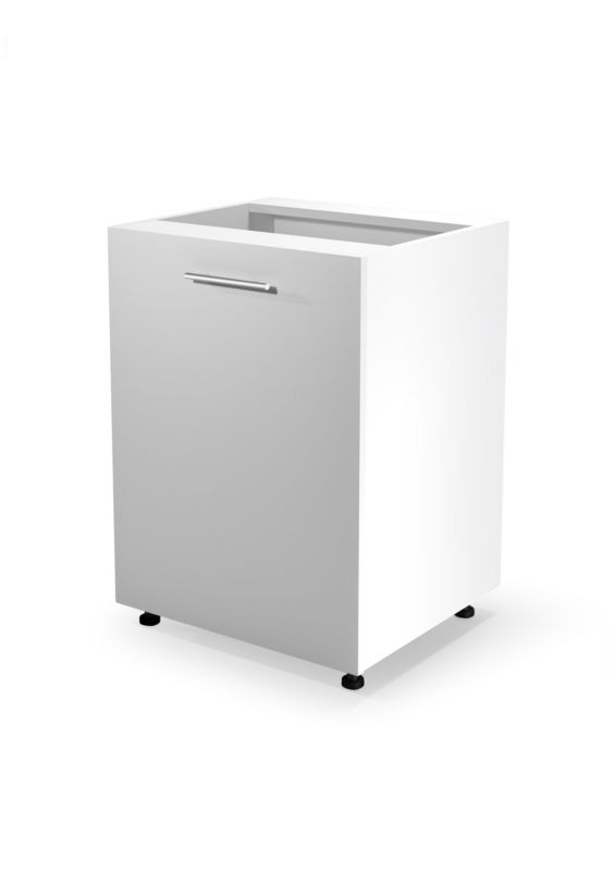 Szafka Halmar kuchenna stojąca 60 VENTO D-60/82 biały połysk 1 szt
