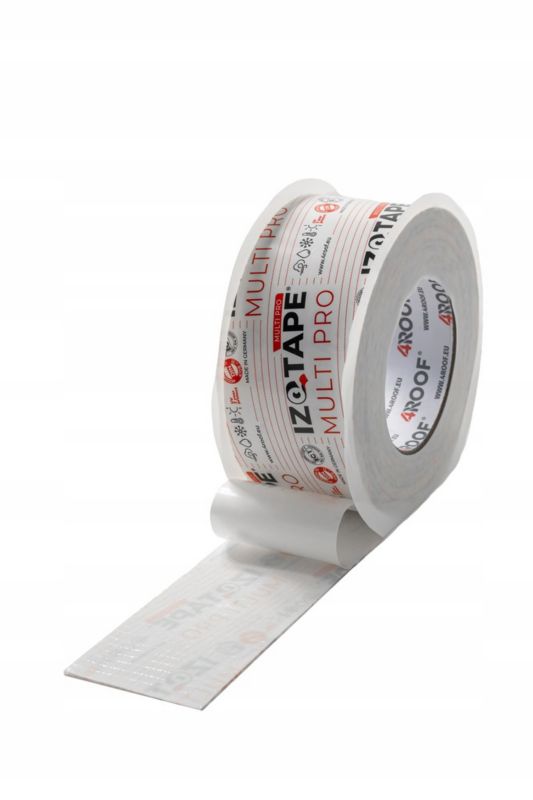 Taśma do membran i paroizolacji 4ROOF IZOTAPE MULTI PRO 60mm x 25m super jakość klejąca zbrojona UNIWERSALNA 1szt.