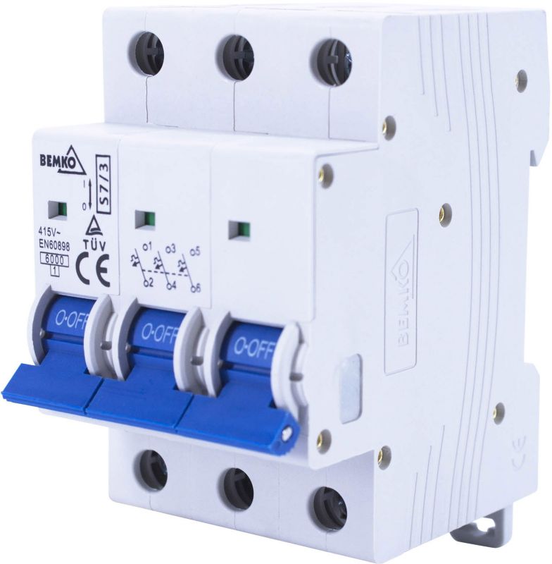 Wyłącznik nadprądowy Bemko 3P C 25A