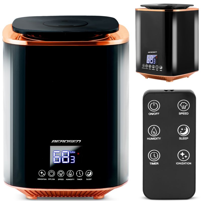 Nawilżacz powietrza Berdsen ultradźwiękowy jonizator aromaterapia pilot 1szt.
