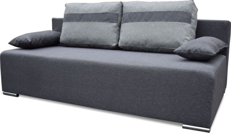 Sofa rozkładana z funkcja spania Bonni Ecco Szara 1 szt.