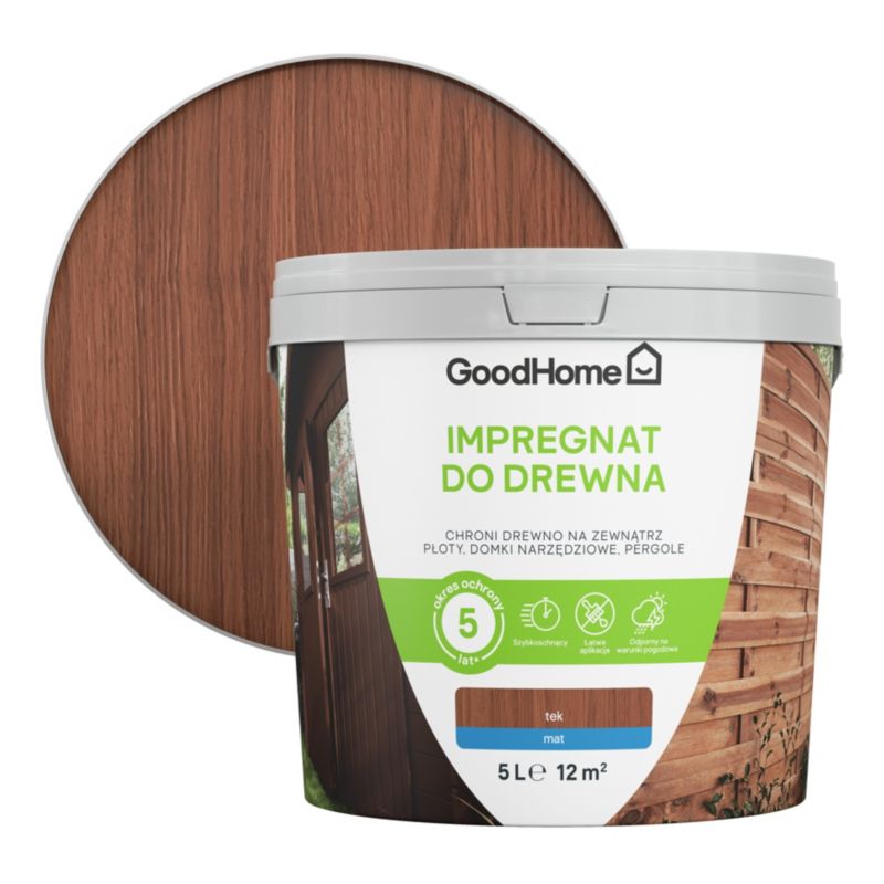 Impregnat do drewna GoodHome tik 5 l