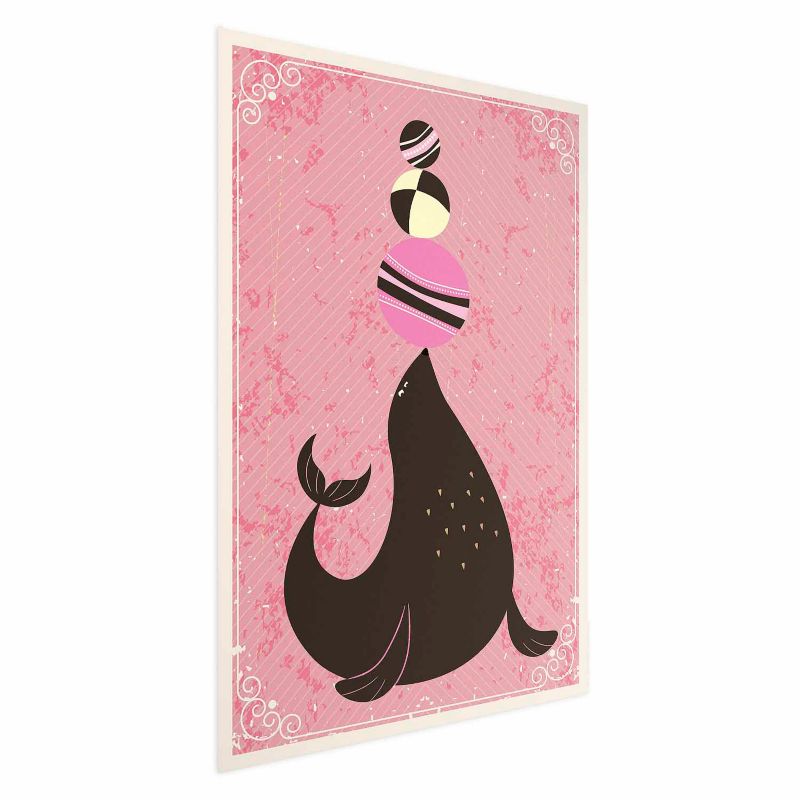 Plakat Artgeist Foka 40x60 cm bez ramy 1 szt