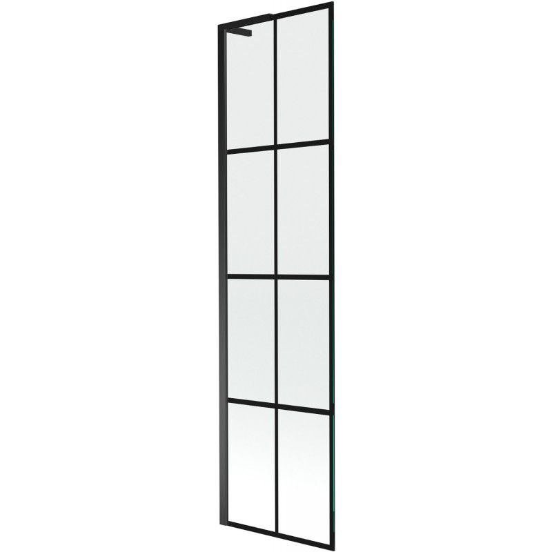 Parawan nawannowy Mexen Next L czarny wzór 50x150 cm 1 szt.