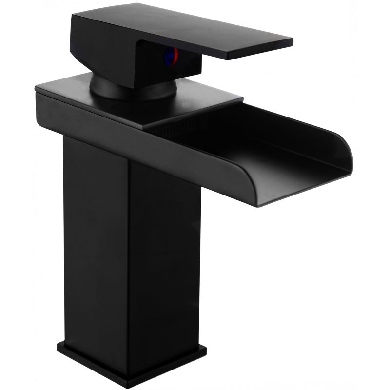 Bateria umywalkowa Mexen Hydra czarna 16x13,5 cm 1 szt.