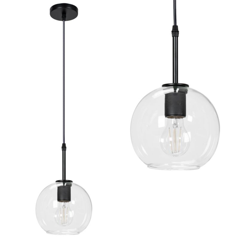 Lampa Sufitowa Wisząca Toolight App1176-1Cp Czarny 1 Szt