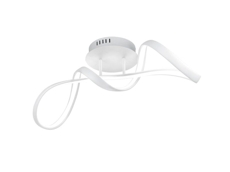 Lampa sufitowa wisząca RL Perugia 5809 biała nowoczesna wbudowany LED 28W 1 szt.