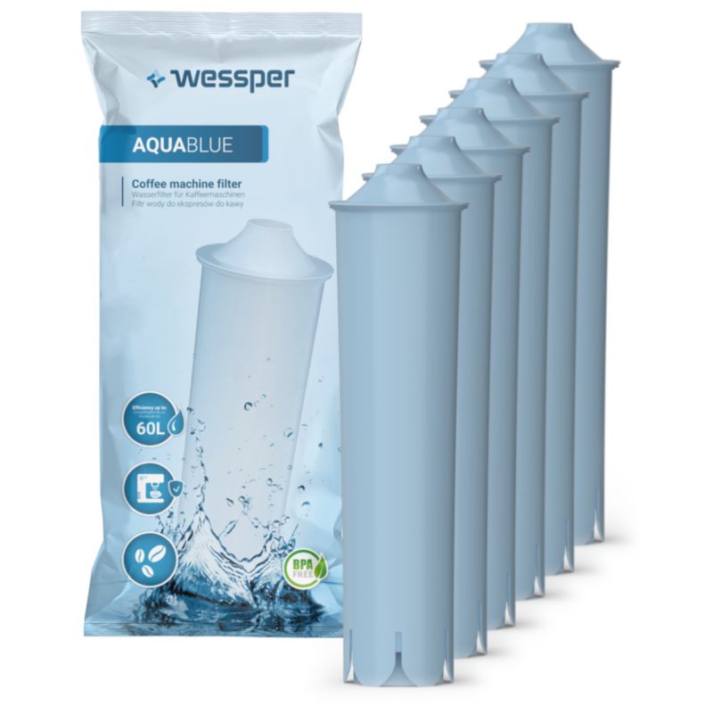 Filtr wody, Wessper, do ekspresu Jura, węglowy, zamiennik, 6szt
