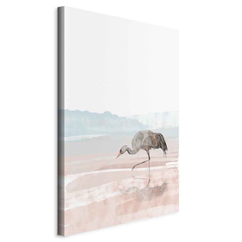 Obraz Artgeist Żuraw o poranku 40 x 60 cm flizelina 1 szt