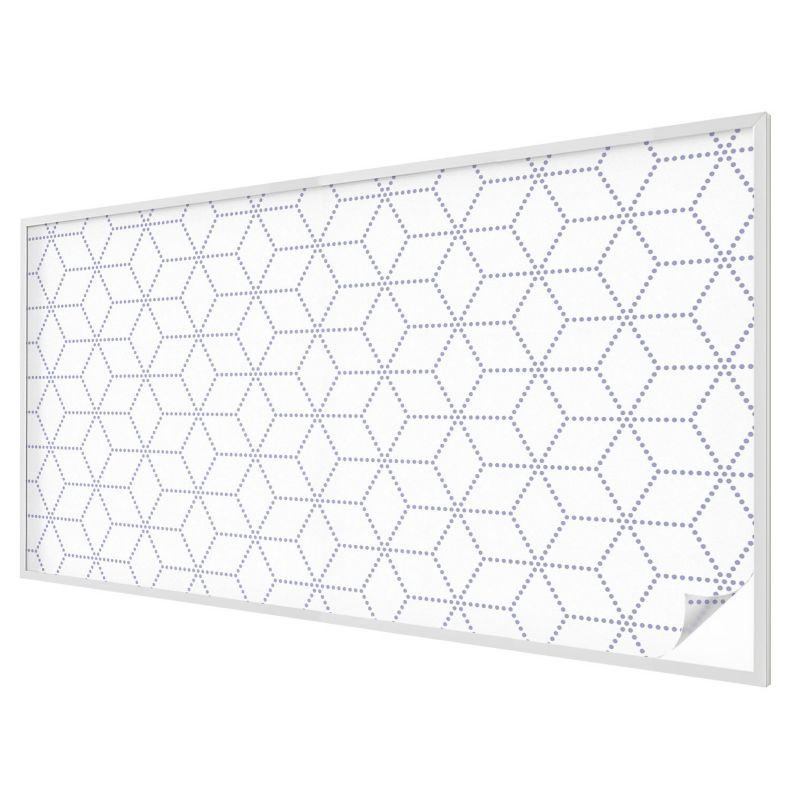 Folia Na Okno Wallfluent 200x100 cm Chroni Prywatność i Zapewnia Dyskrecję Delikatny geometryczny wzór kropkowany 1 rol.