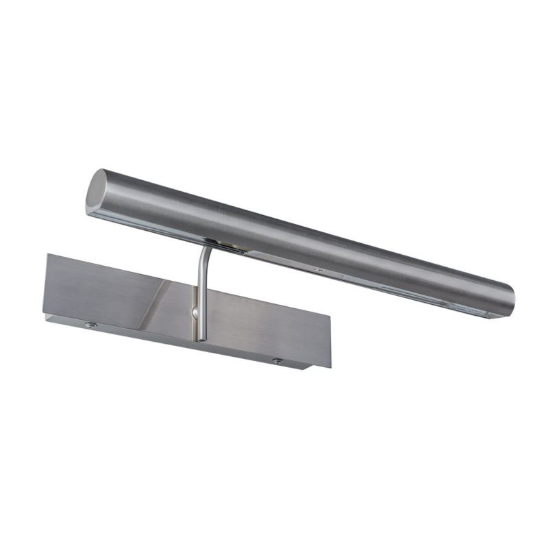 Kinkiet ścienny Italux Gallery srebrny styl nowoczesny 2 x G9 x 18W IP20 wym: 9 x 35 cm - 1 szt.