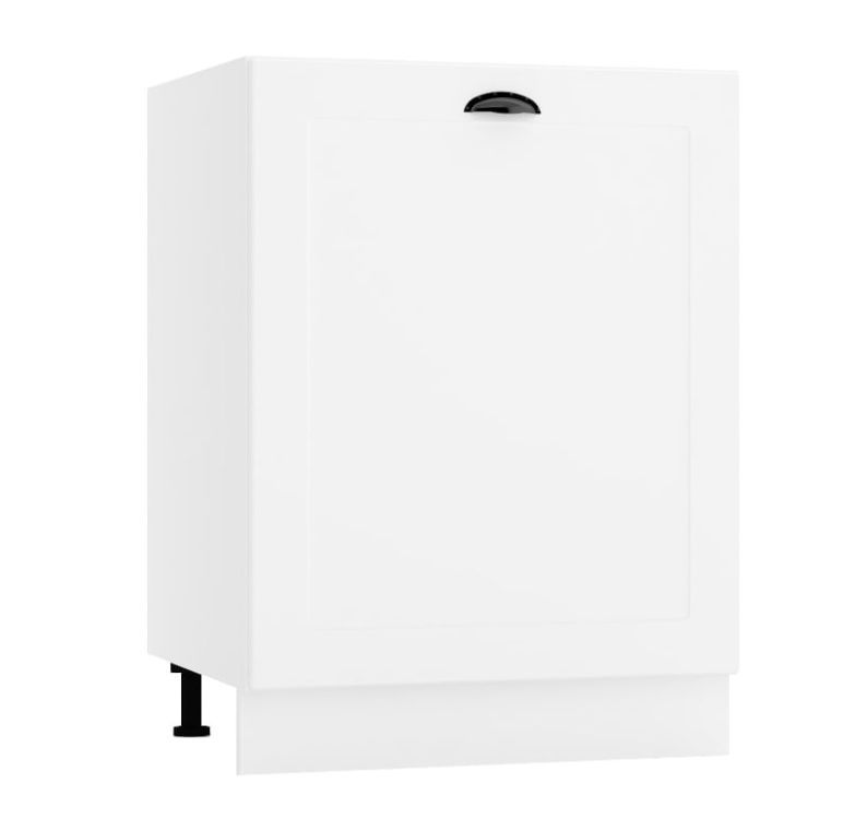 Szafka kuchenna stojąca 60 Stolkar ADELE D60PC P/L biała mat 1 szt
