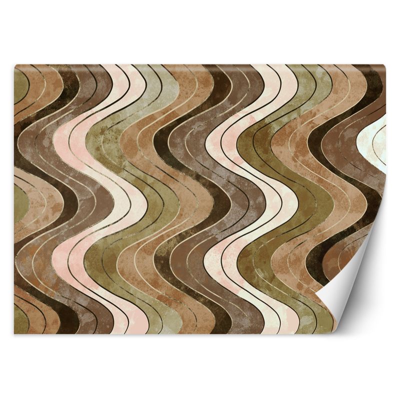 Fototapeta Feeby Pionowe falujące linie 150x105 1 szt