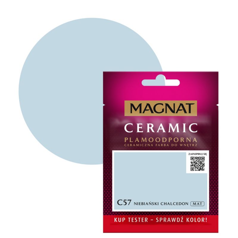 Tester farby Magnat Ceramic C57 niebiański chalcedon 0,03 l