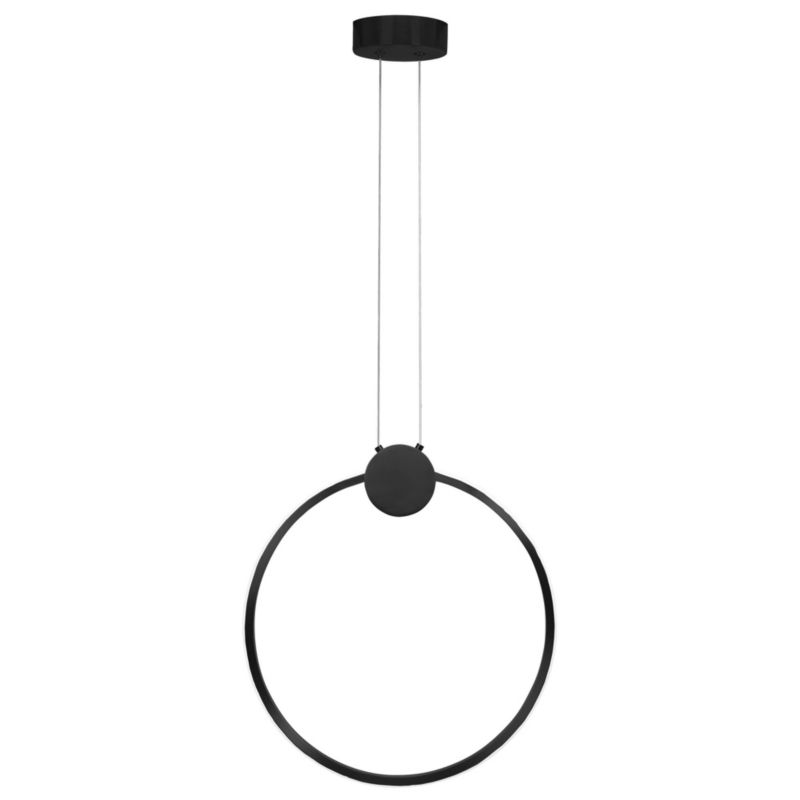 Lampa Sufitowa Wisząca Toolight Led App1395-Cp Czarny 1 Szt